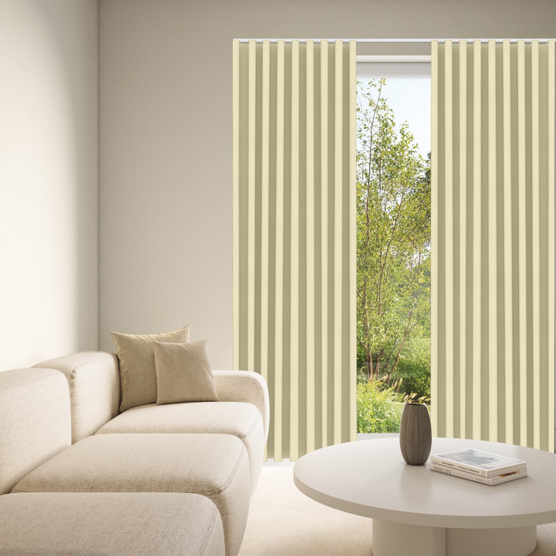 FELTWOOL-90 Curtains