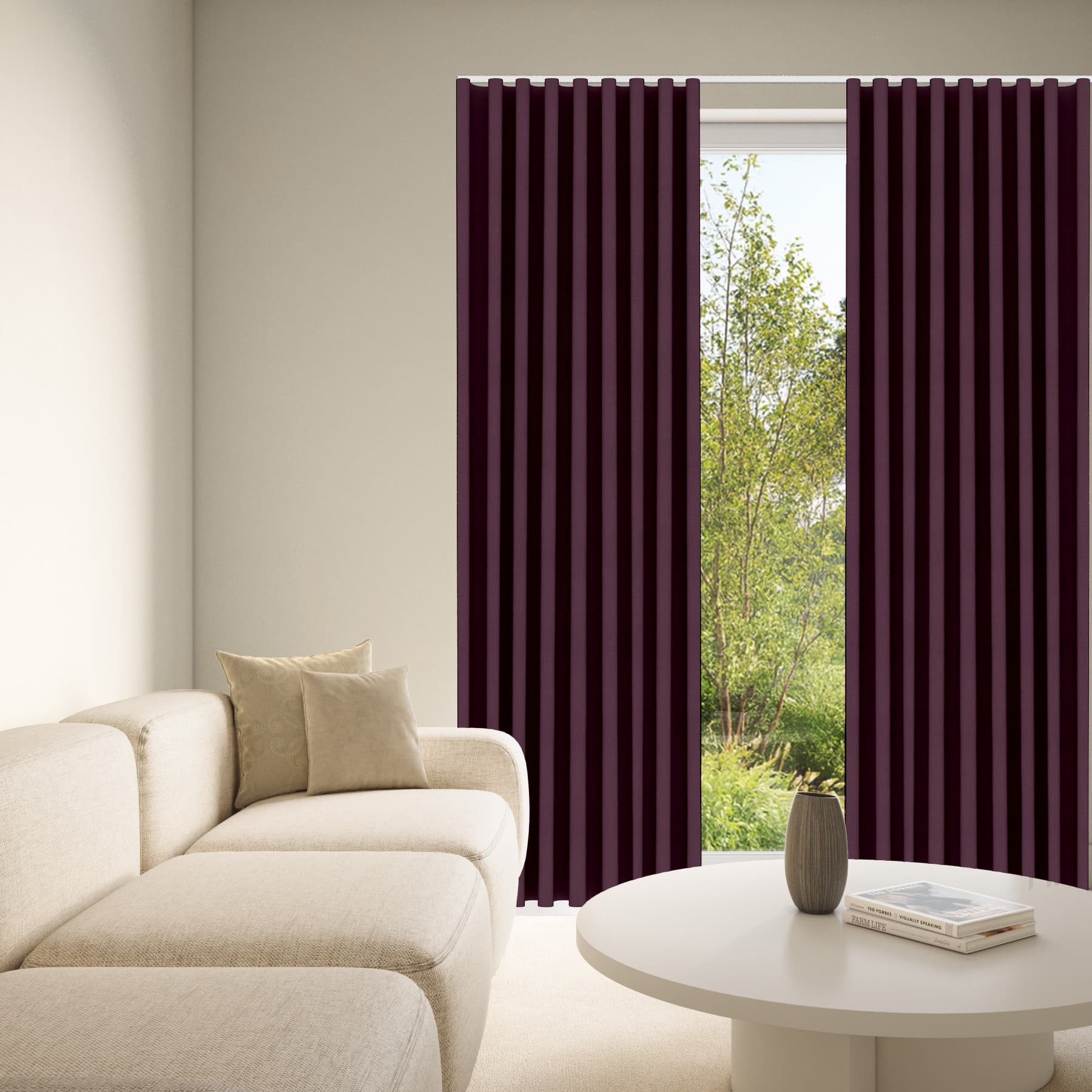 6811-566-KERN-955 Curtains