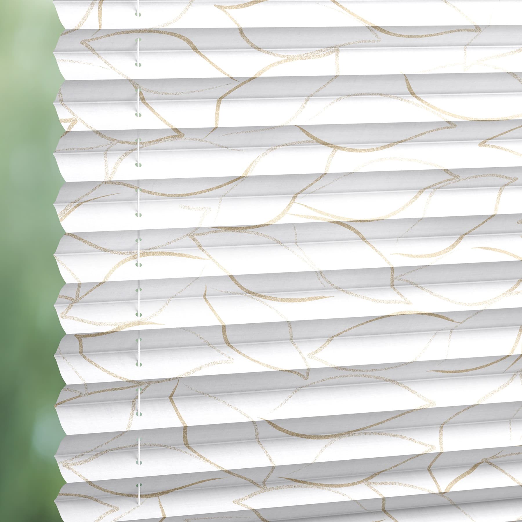 Leaves 2299 Pleated Blind