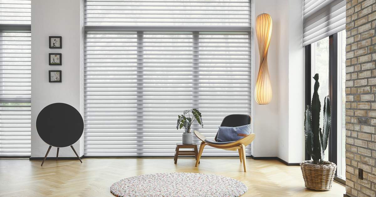 Gardiner til store vinduer: Se de bedste gardiner - luxaflex.dk