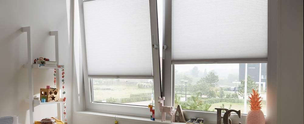Duette® gardin til vippe/dreje vinduer