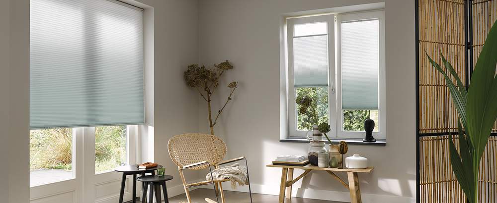 Duette® gardin til vippe/dreje vinduer