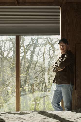 Duette® gardiner dekorerer Andreas Martin Löfs sommerhus
