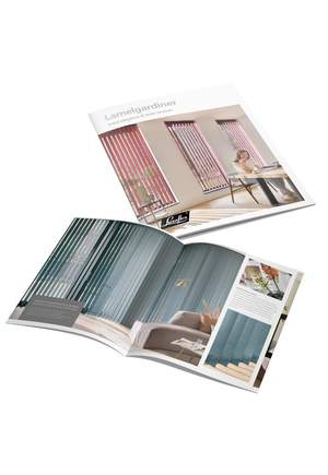 Luxaflex® lamelgardin brochure